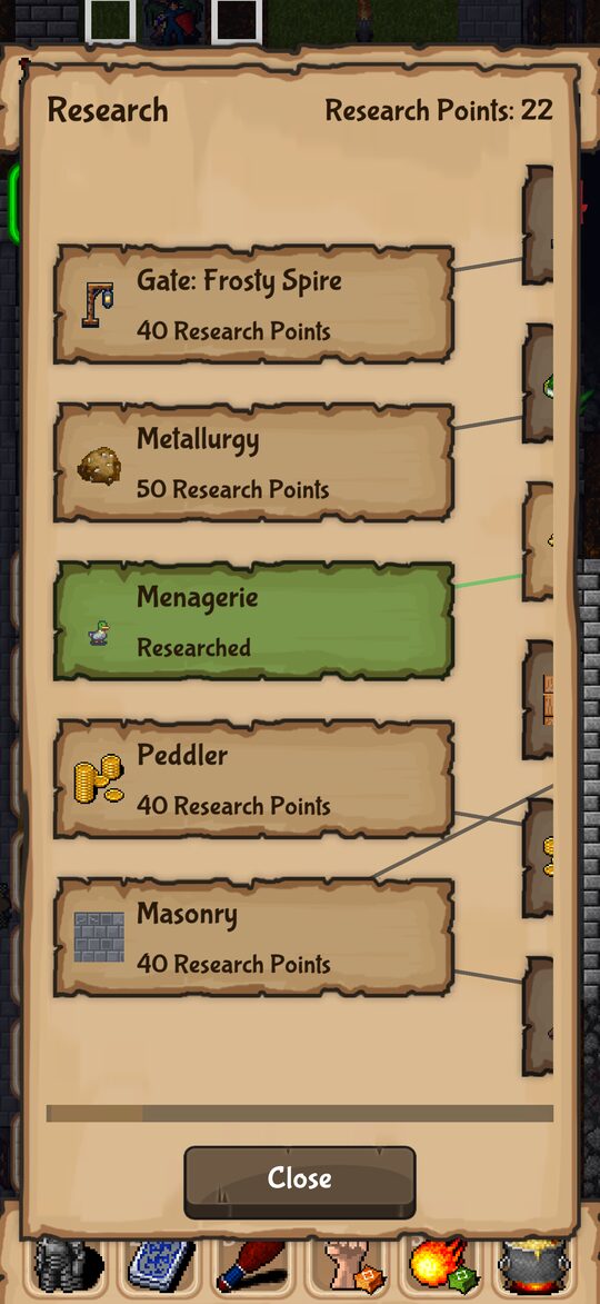 The research tree
